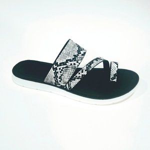 Wild diva snake skin sandals